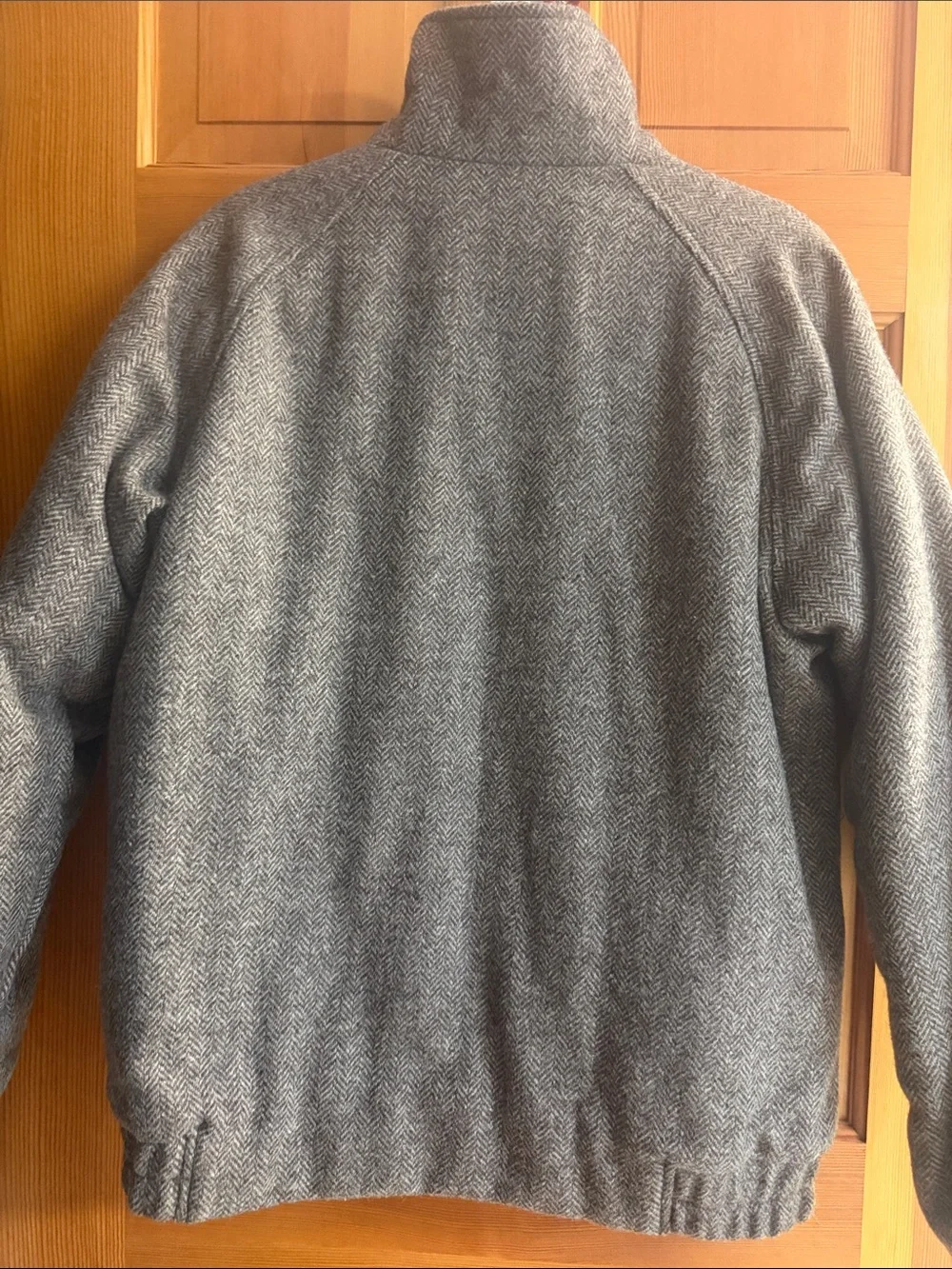 Vintage 1980s The North Face Made USA Wool Herringbone Jacket